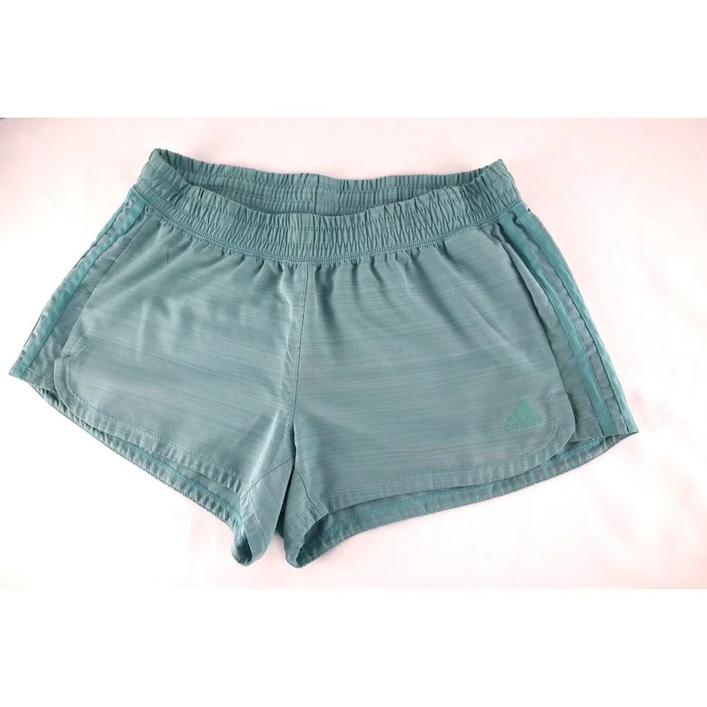 Adidas Women's Aeroready Light Blue‎ Athletic Shorts Size Medium